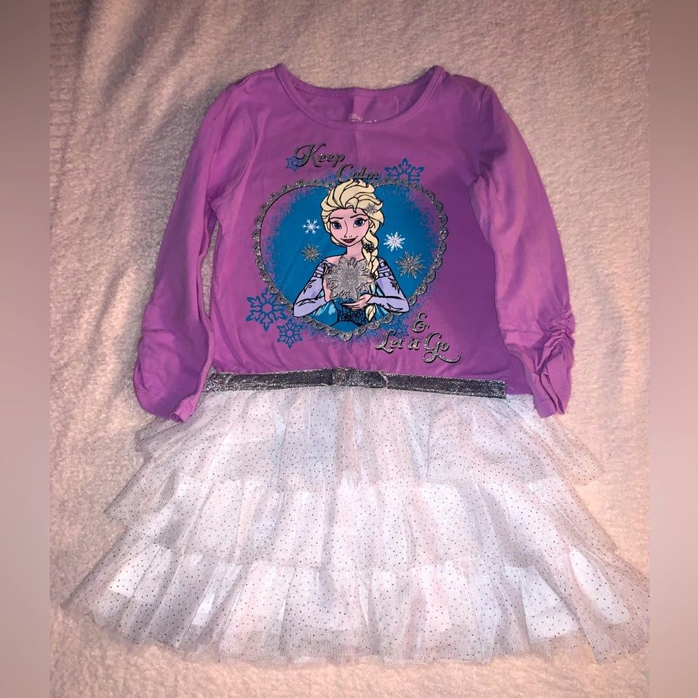 Little girls Disney Elsa outfit size 6x